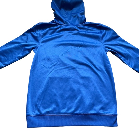 Youth MLB Chicago Cubs Blue Hooded Sweatshirt Sz Large - Picture 2 of 6